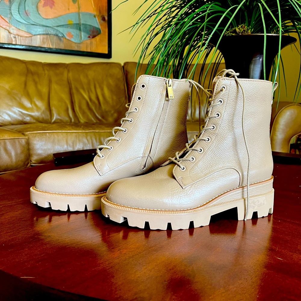 Sam Edelman combat boots